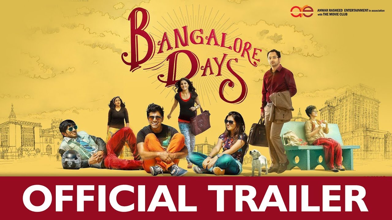 Bangalore Days Trailer